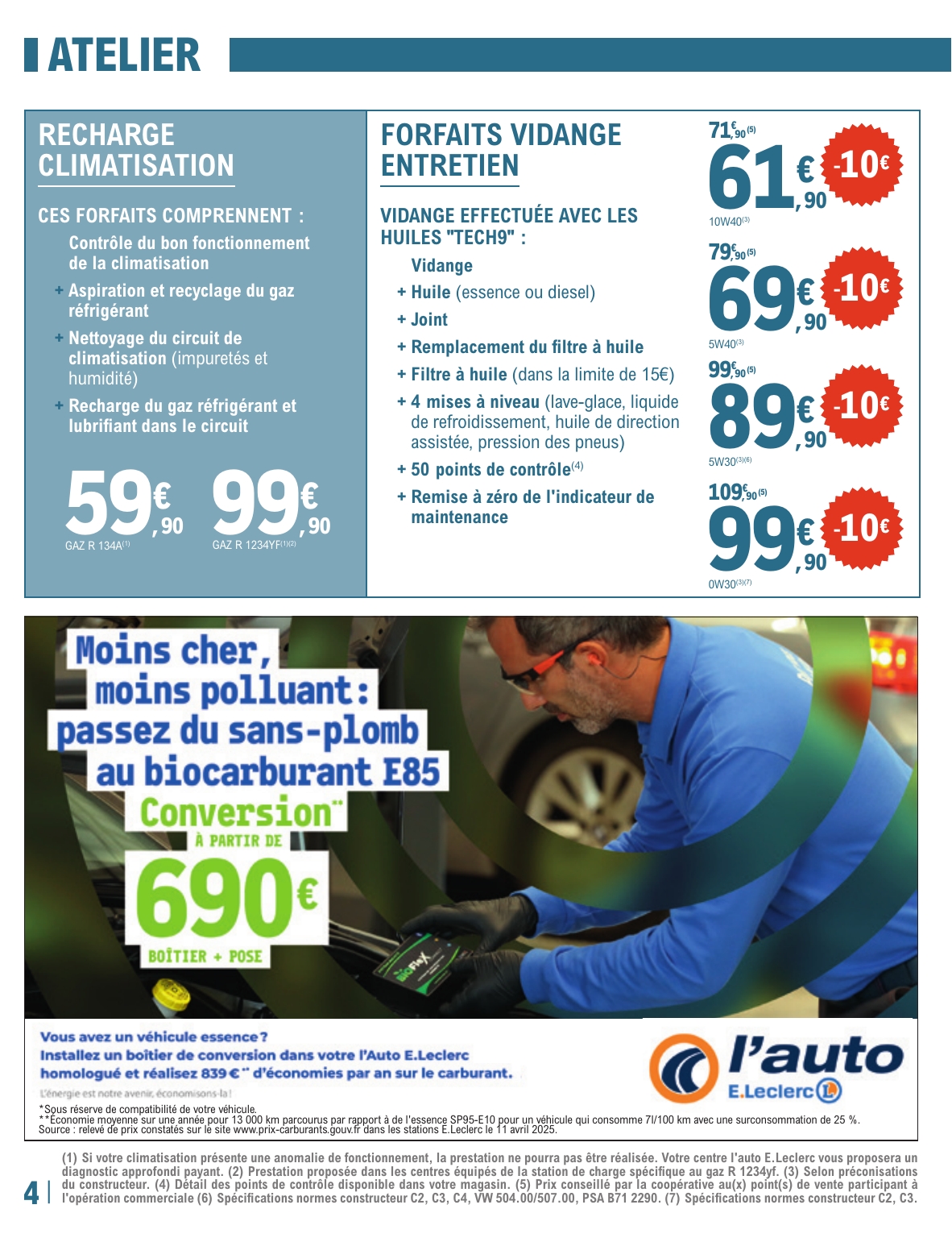 e-leclerc - Flyer E.Leclerc - L'auto pour la semaine prochaine du du mardi 05/05/2026 au du samedi 23/05/2026 - page: 4