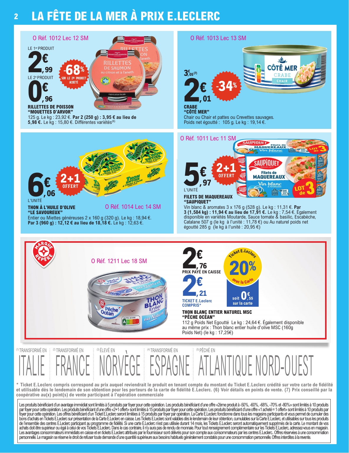 e-leclerc - Flyer E.Leclerc pour la semaine prochaine du du mardi 05/05/2026 au du samedi 16/05/2026 - page: 2