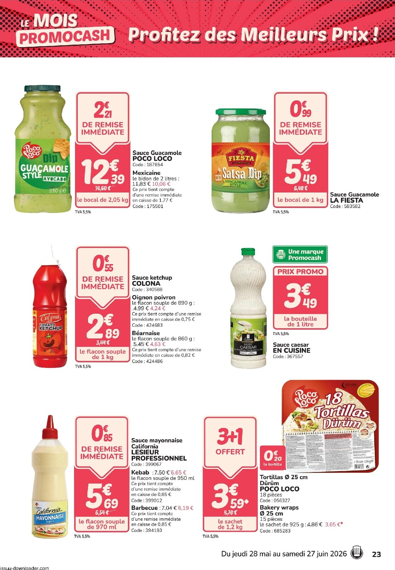 promocash - Current Promocash leaflet valid from de jeudi 28/05/2026 to du samedi 27/06/2026 - page: 23