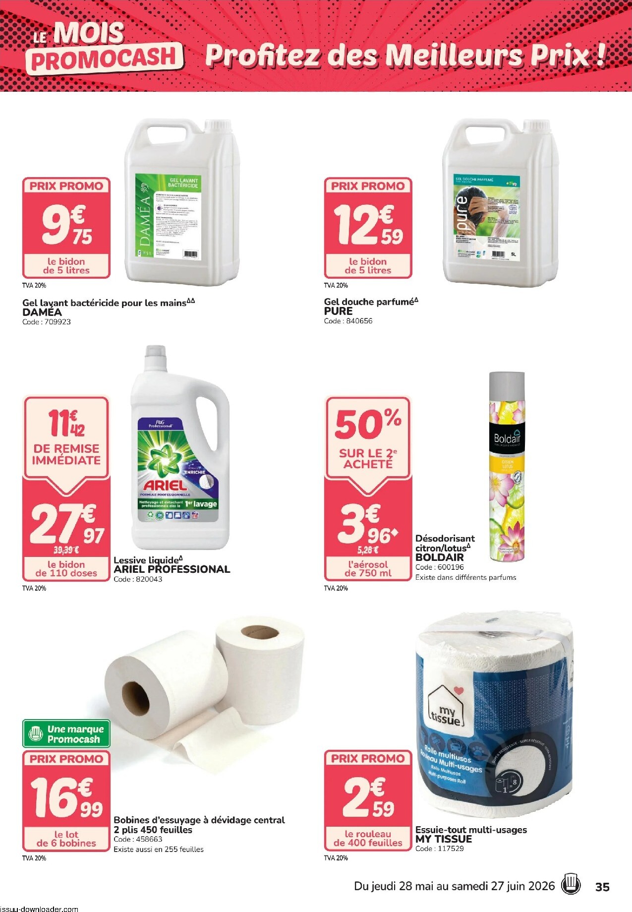 promocash - Current Promocash leaflet valid from de jeudi 28/05/2026 to du samedi 27/06/2026 - page: 35