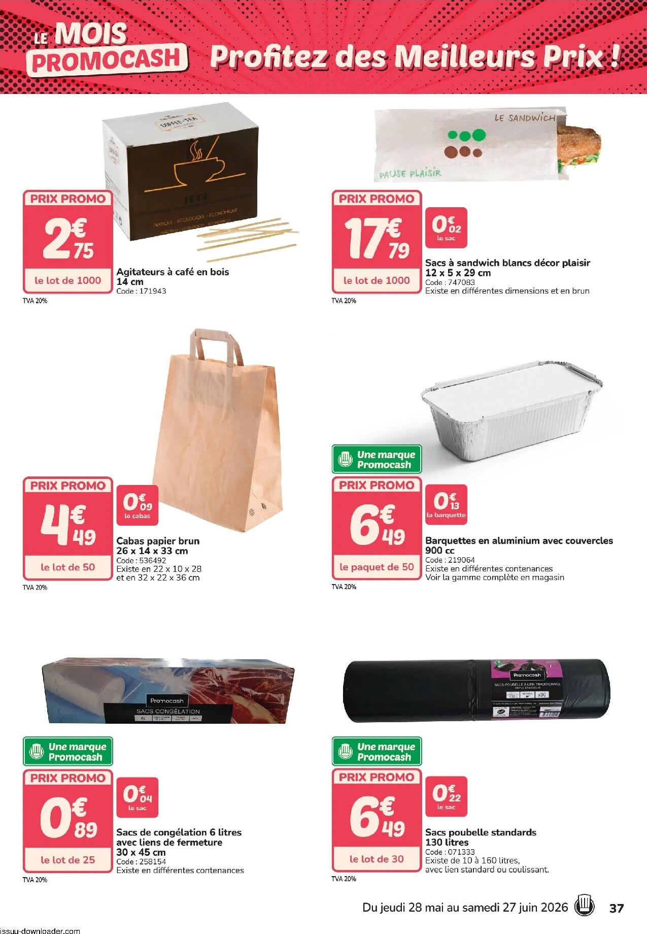 promocash - Current Promocash leaflet valid from de jeudi 28/05/2026 to du samedi 27/06/2026 - page: 37