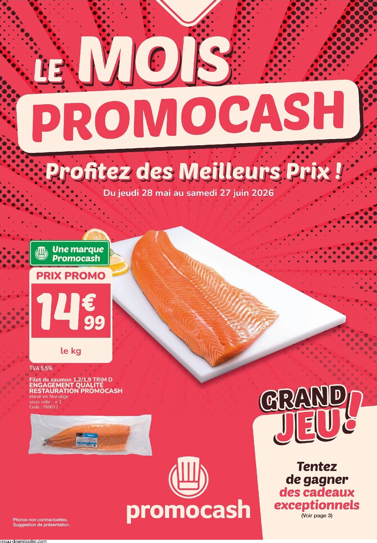 promocash - Current Promocash leaflet valid from de jeudi 28/05/2026 to du samedi 27/06/2026