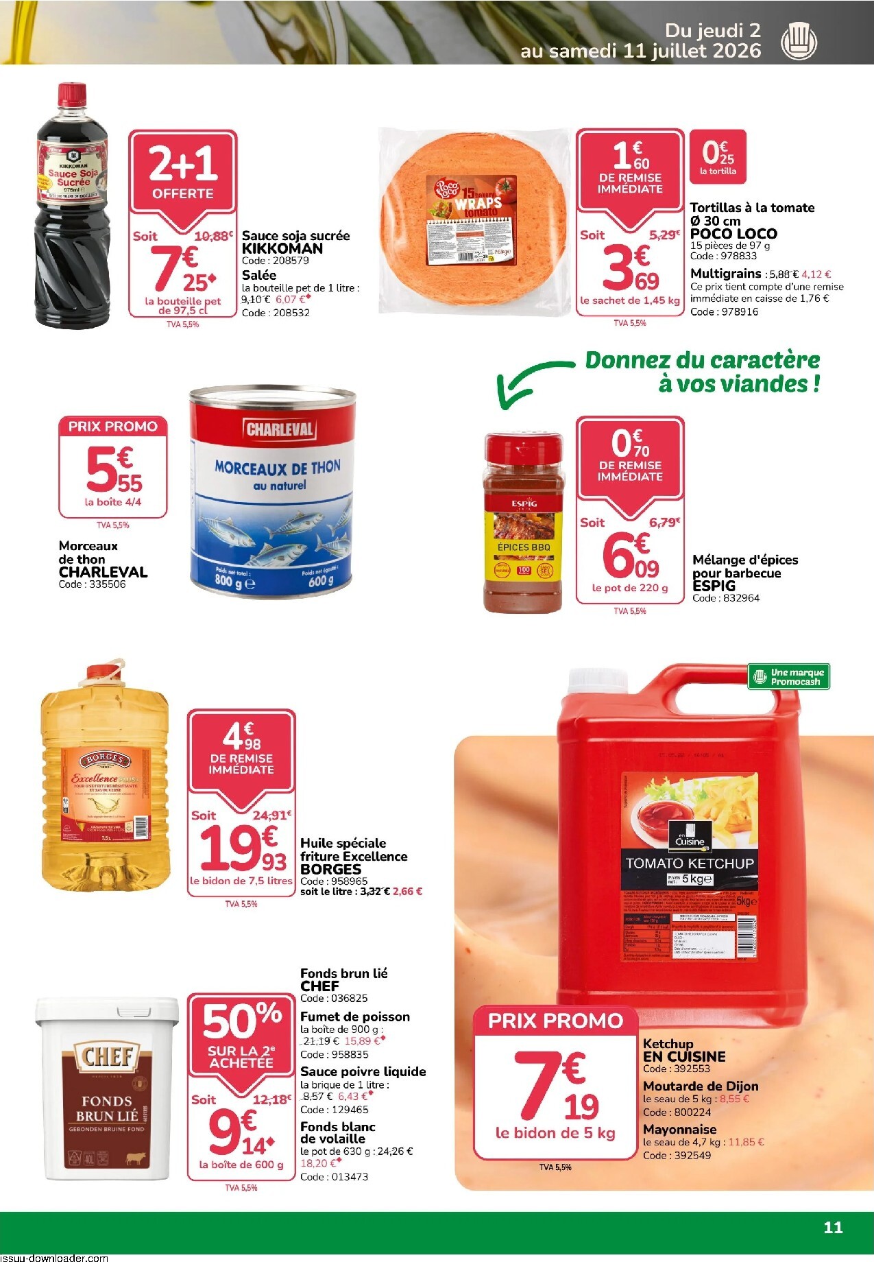 promocash - Current Promocash leaflet valid from de jeudi 02/07/2026 to du samedi 11/07/2026 - page: 11