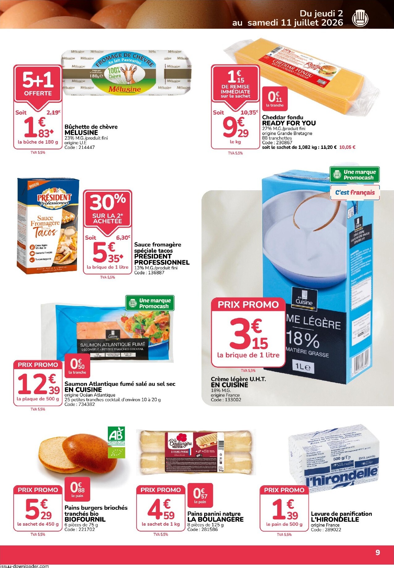 promocash - Current Promocash leaflet valid from de jeudi 02/07/2026 to du samedi 11/07/2026 - page: 9