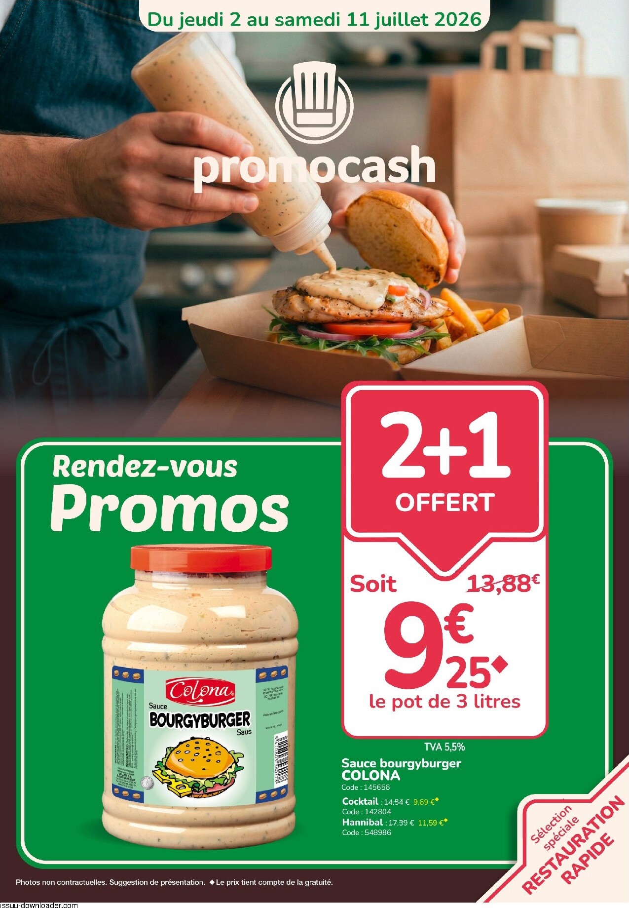 promocash - Current Promocash leaflet valid from de jeudi 02/07/2026 to du samedi 11/07/2026 - page: 1