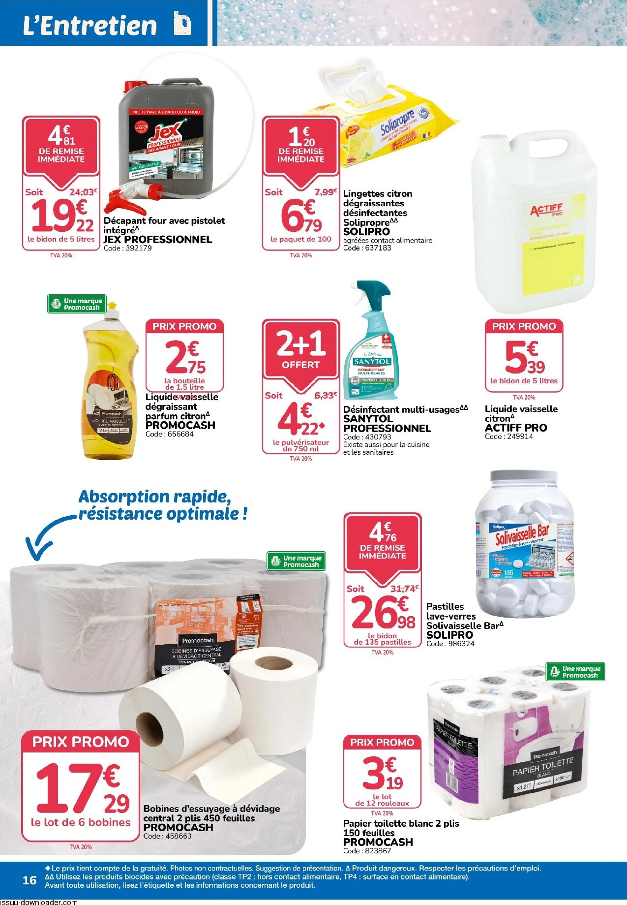 promocash - Current Promocash leaflet valid from de jeudi 02/07/2026 to du samedi 11/07/2026 - page: 16