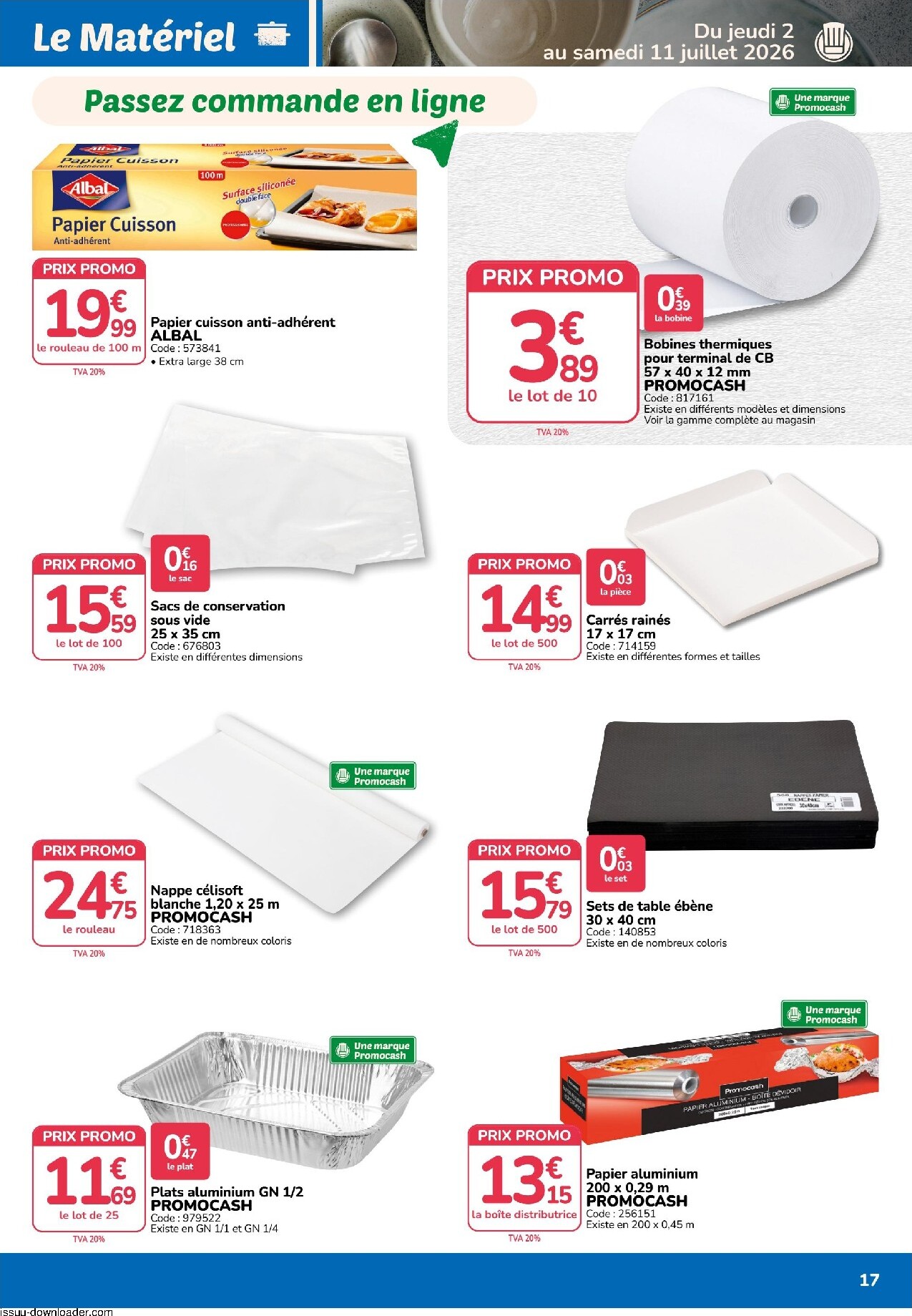 promocash - Current Promocash leaflet valid from de jeudi 02/07/2026 to du samedi 11/07/2026 - page: 17