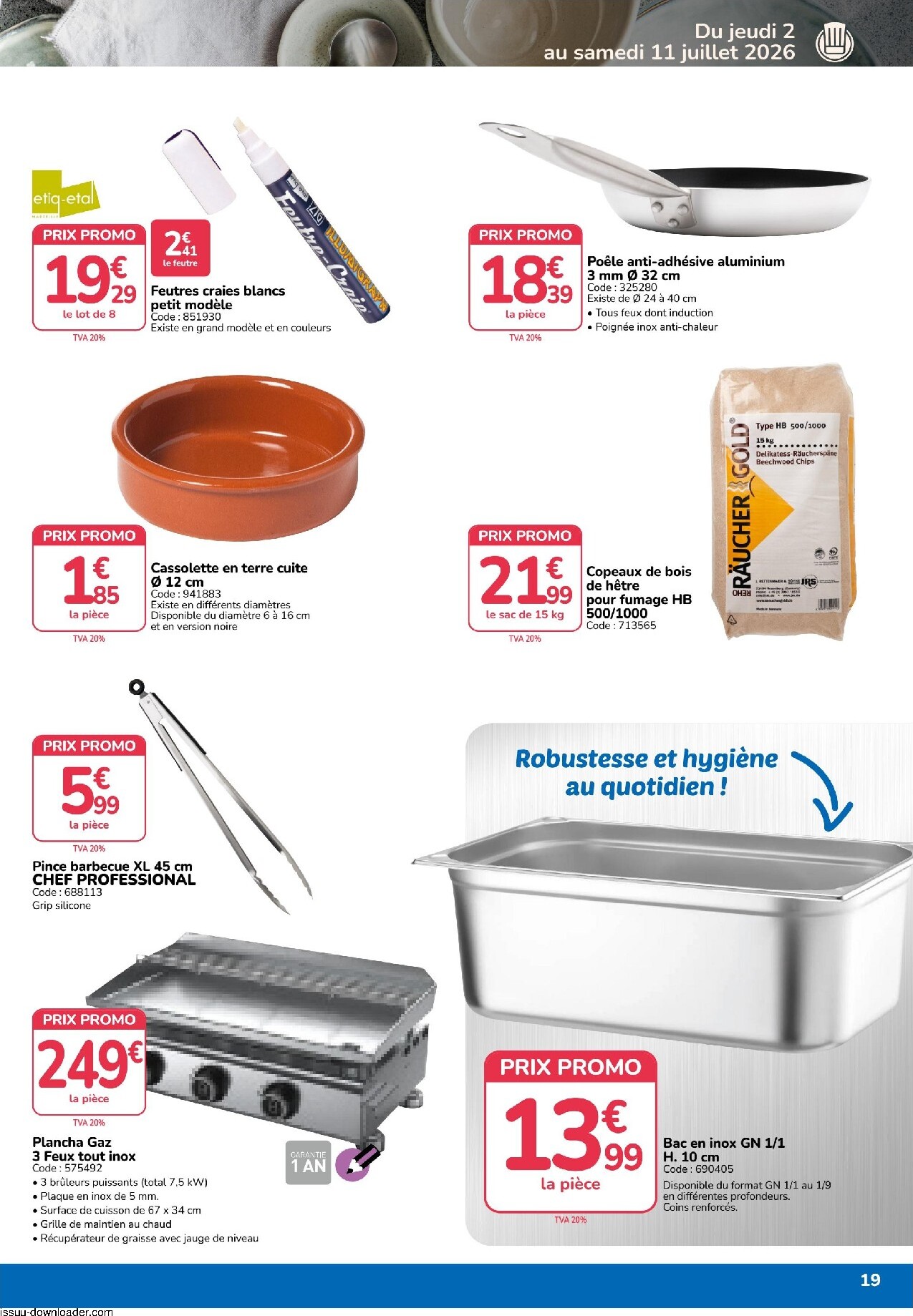 promocash - Current Promocash leaflet valid from de jeudi 02/07/2026 to du samedi 11/07/2026 - page: 19