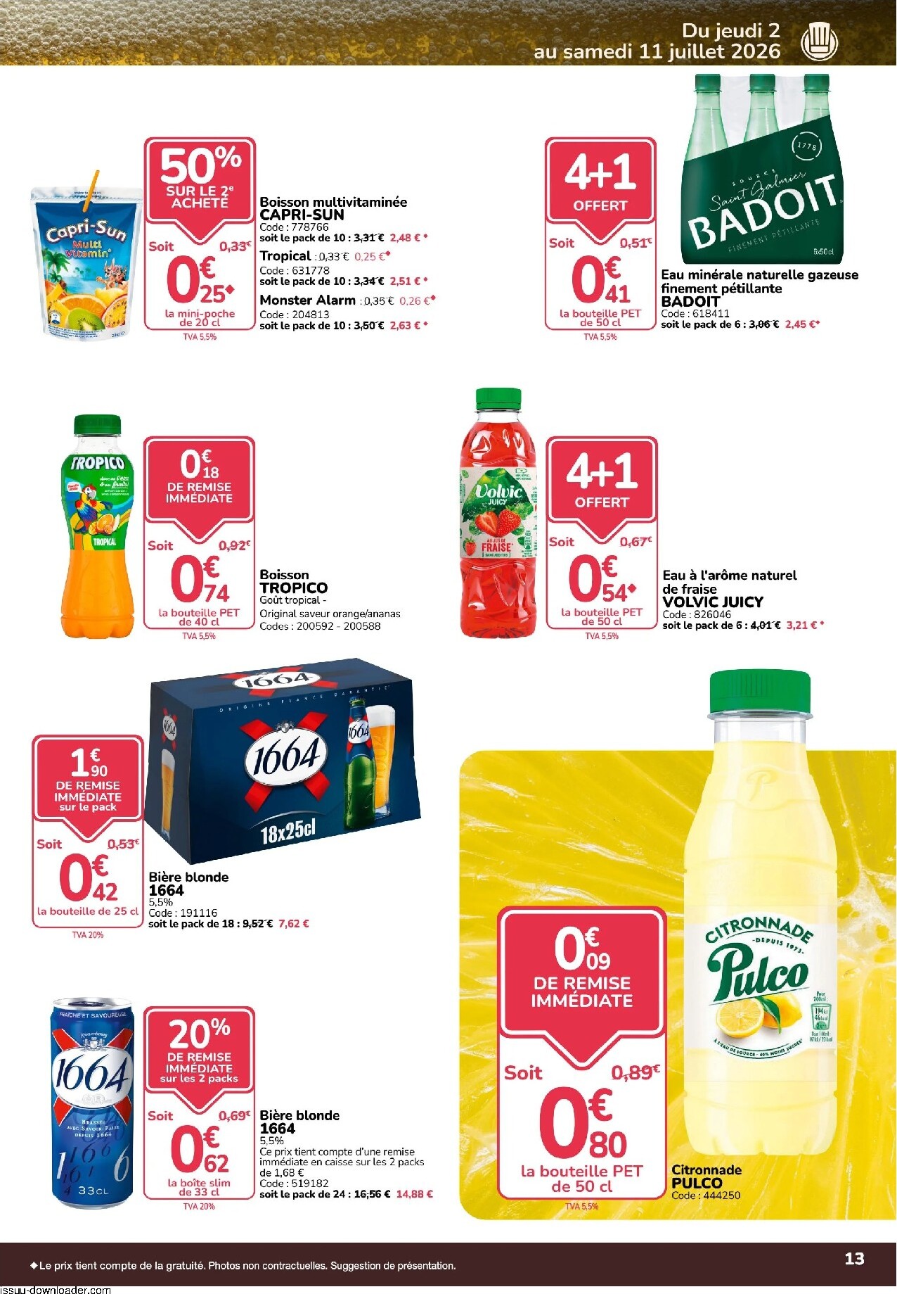 promocash - Current Promocash leaflet valid from de jeudi 02/07/2026 to du samedi 11/07/2026 - page: 13