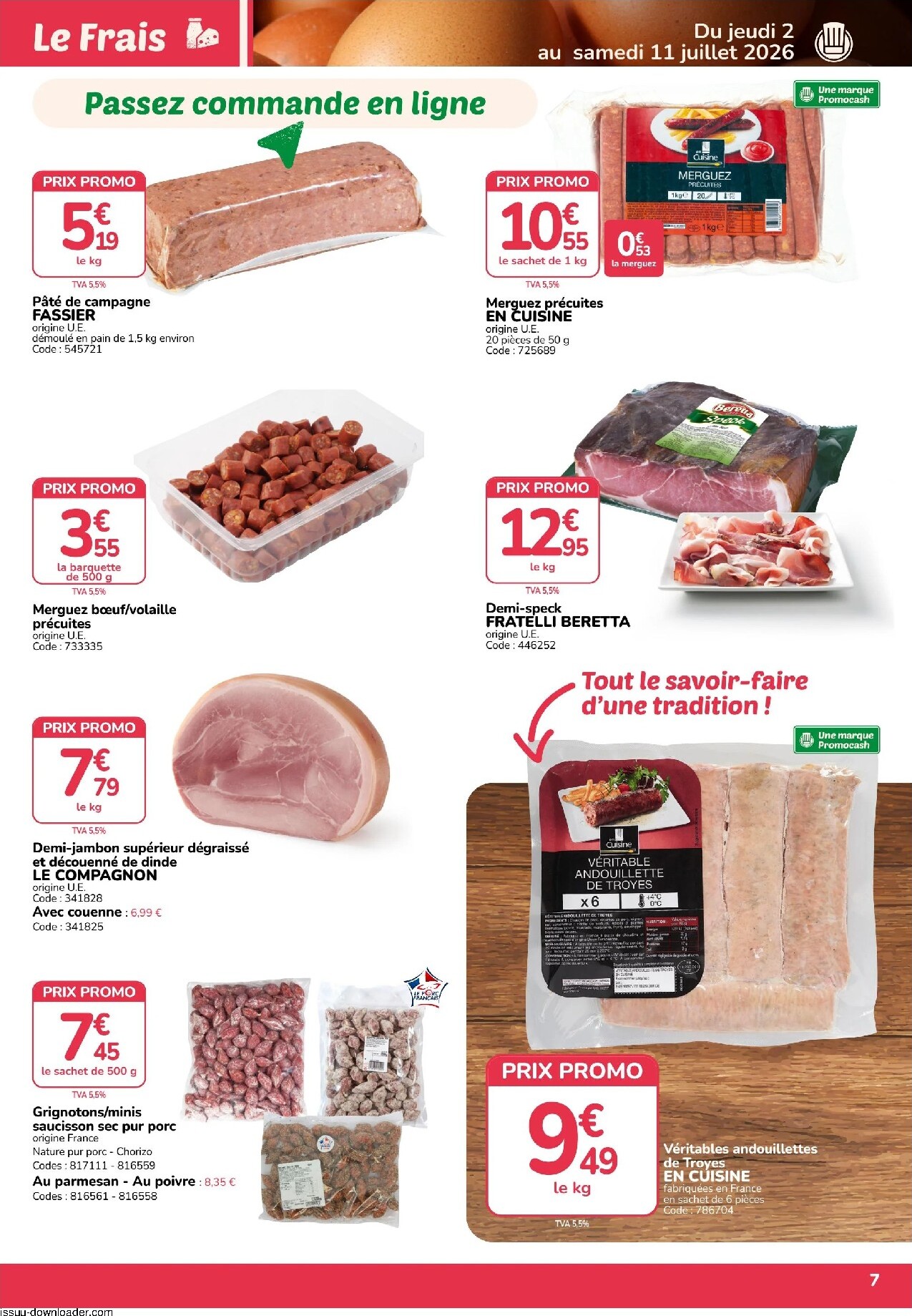 promocash - Current Promocash leaflet valid from de jeudi 02/07/2026 to du samedi 11/07/2026 - page: 7