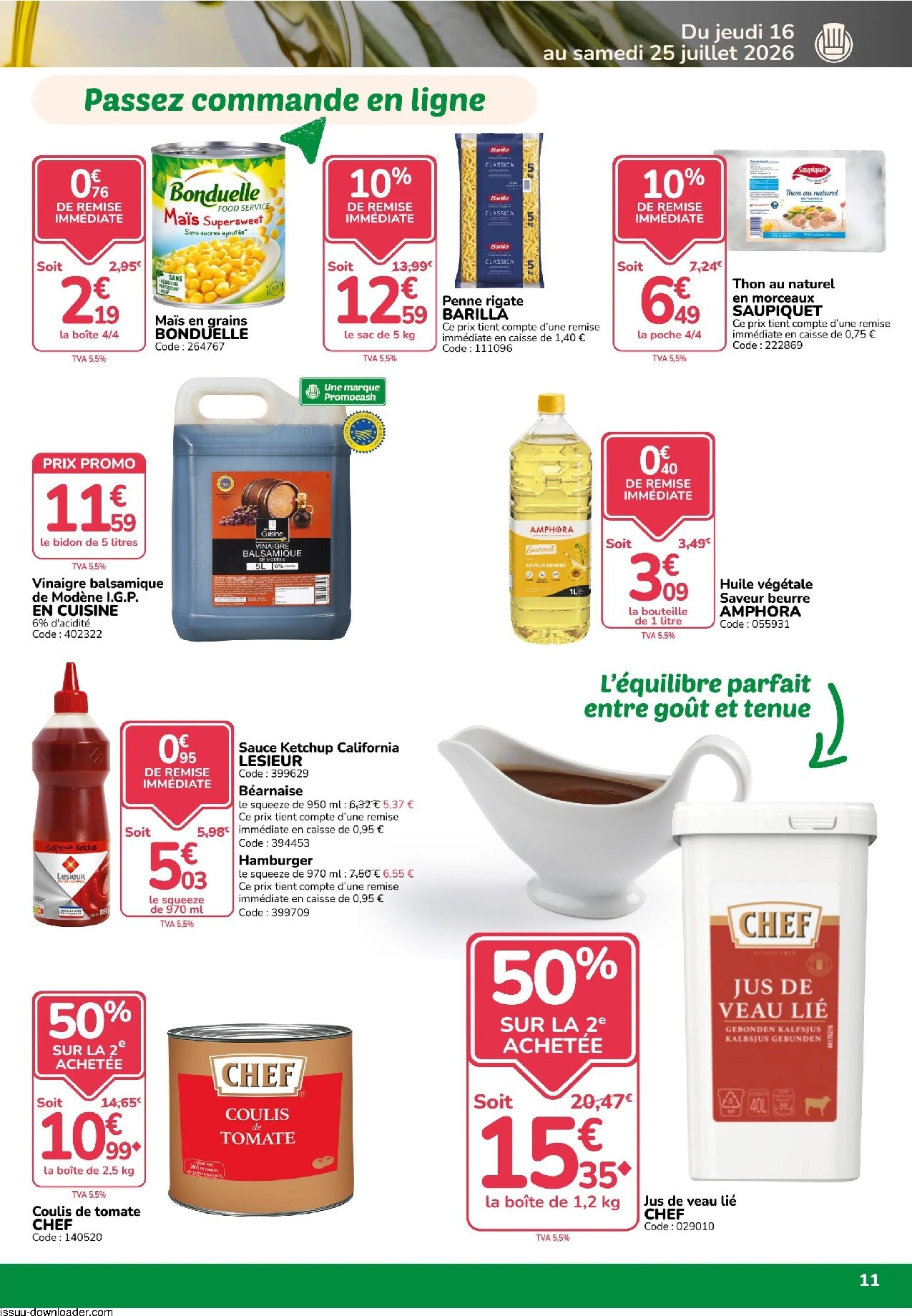 promocash - Prospectus Promocash valide du de jeudi 16/07/2026 au du samedi 25/07/2026 - page: 11