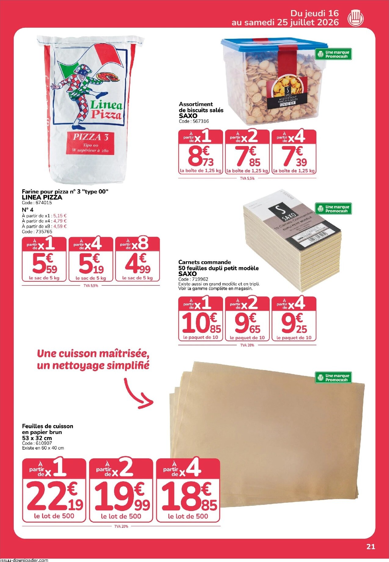 promocash - Prospectus Promocash valide du de jeudi 16/07/2026 au du samedi 25/07/2026 - page: 21