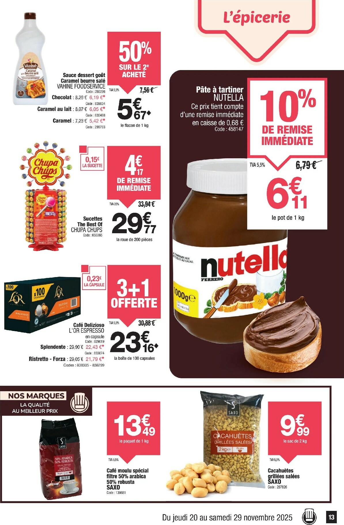 promocash - Catalogue Promocash valable du 20/11 au 29/11 - page: 13