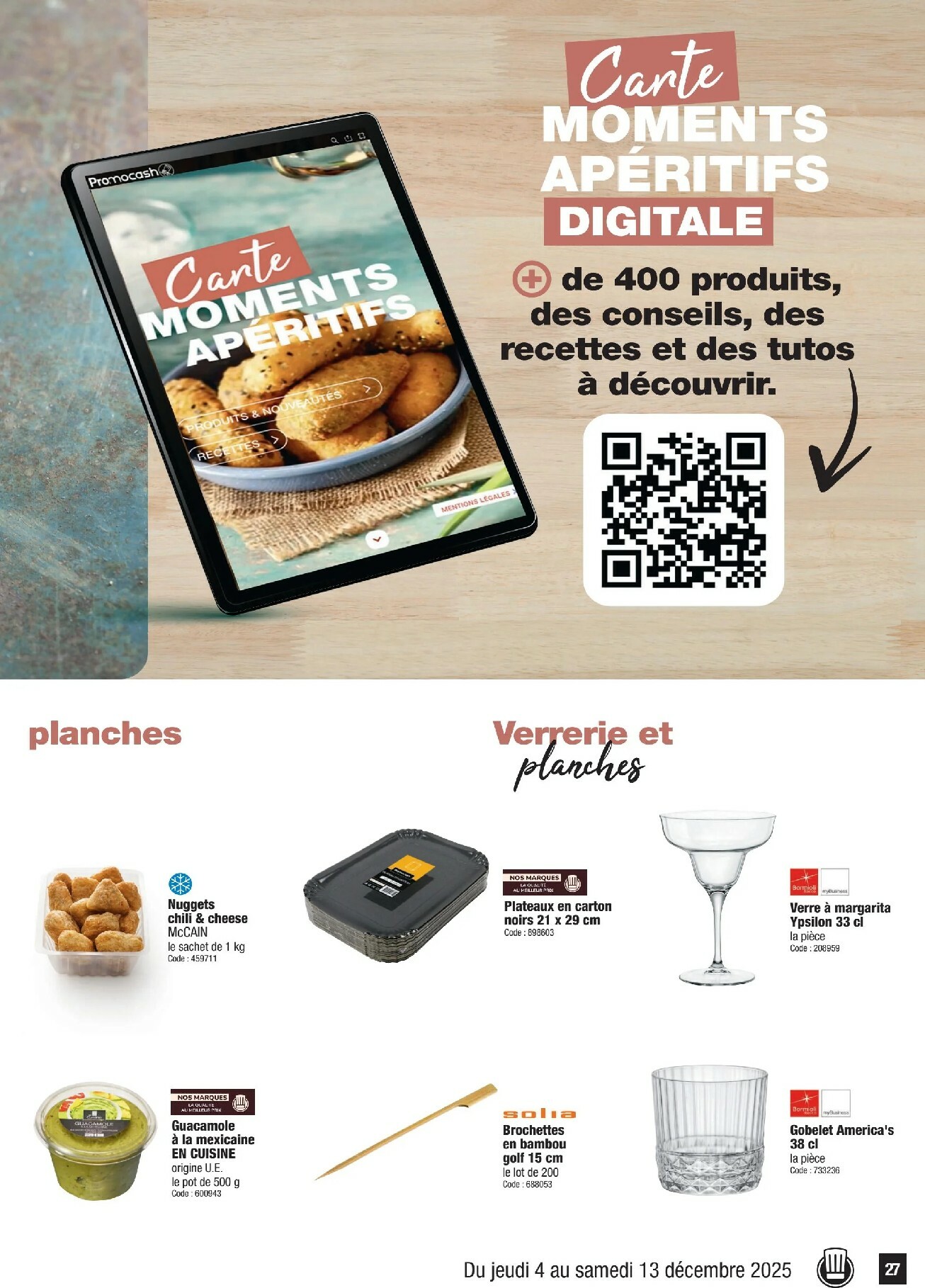 promocash - Catalogue Promocash valable du 04/12 au 13/12 - page: 27