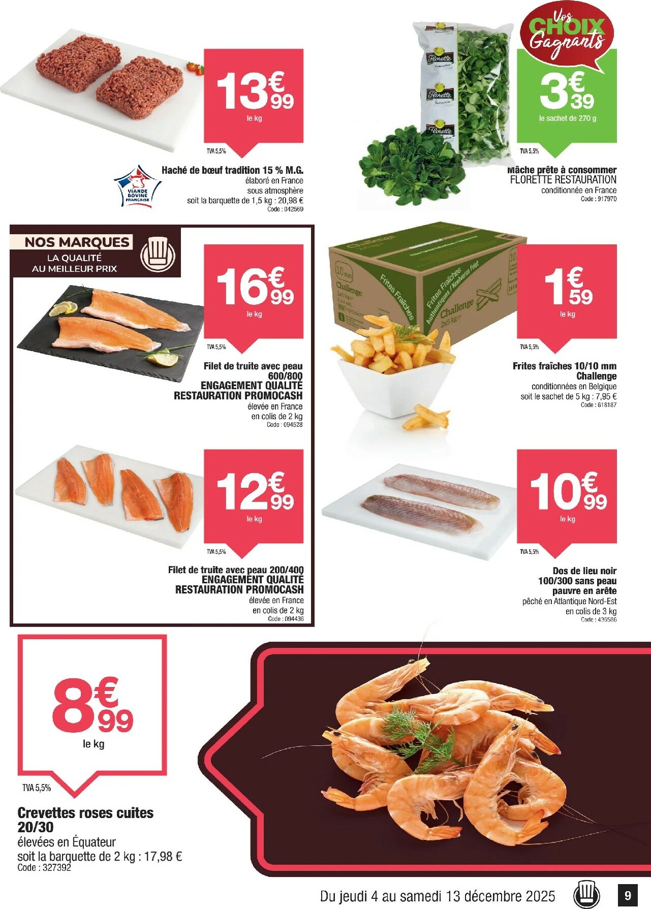 promocash - Catalogue Promocash valable du 04/12 au 13/12 - page: 9