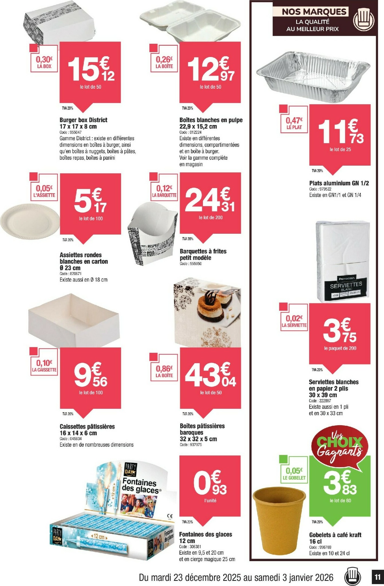 promocash - Catalogue Promocash valable du 23/12 au 03/01 - page: 11