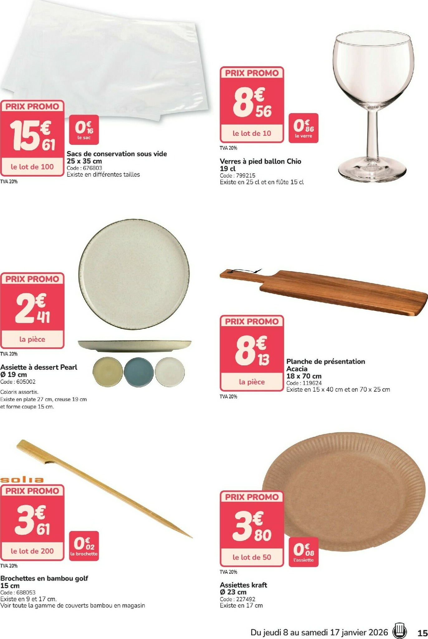 promocash - Catalogue Promocash valable du 08/01 au 17/01 - page: 15