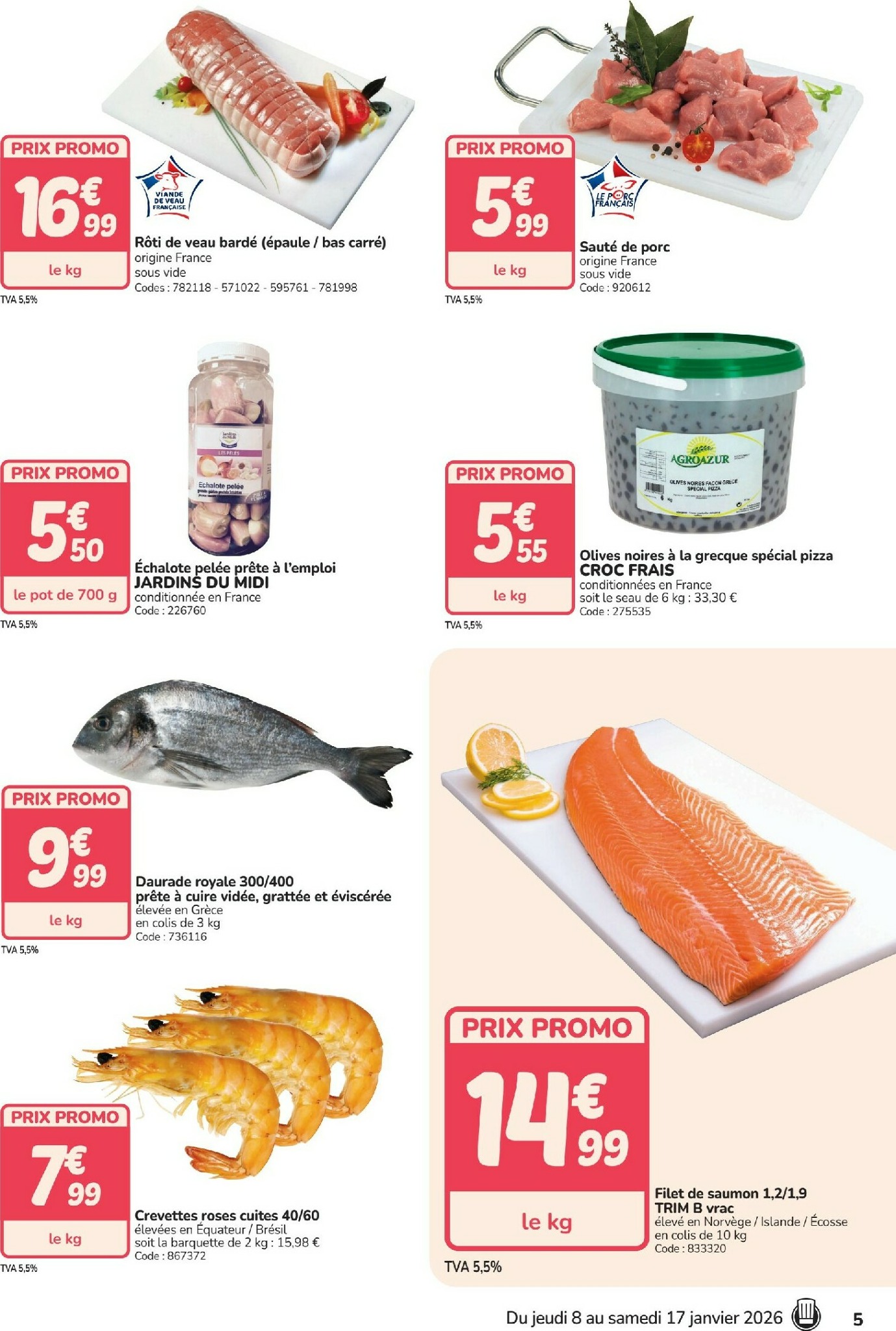 promocash - Catalogue Promocash valable du 08/01 au 17/01 - page: 5