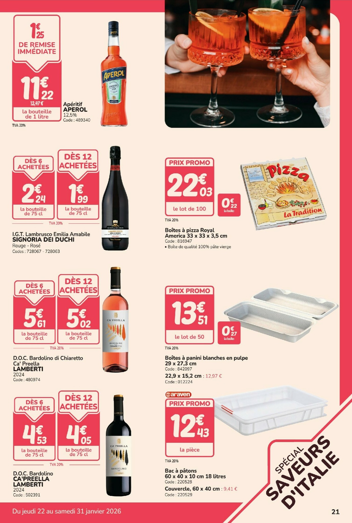 promocash - Catalogue Promocash valable du 22/01 au 31/01 - page: 21