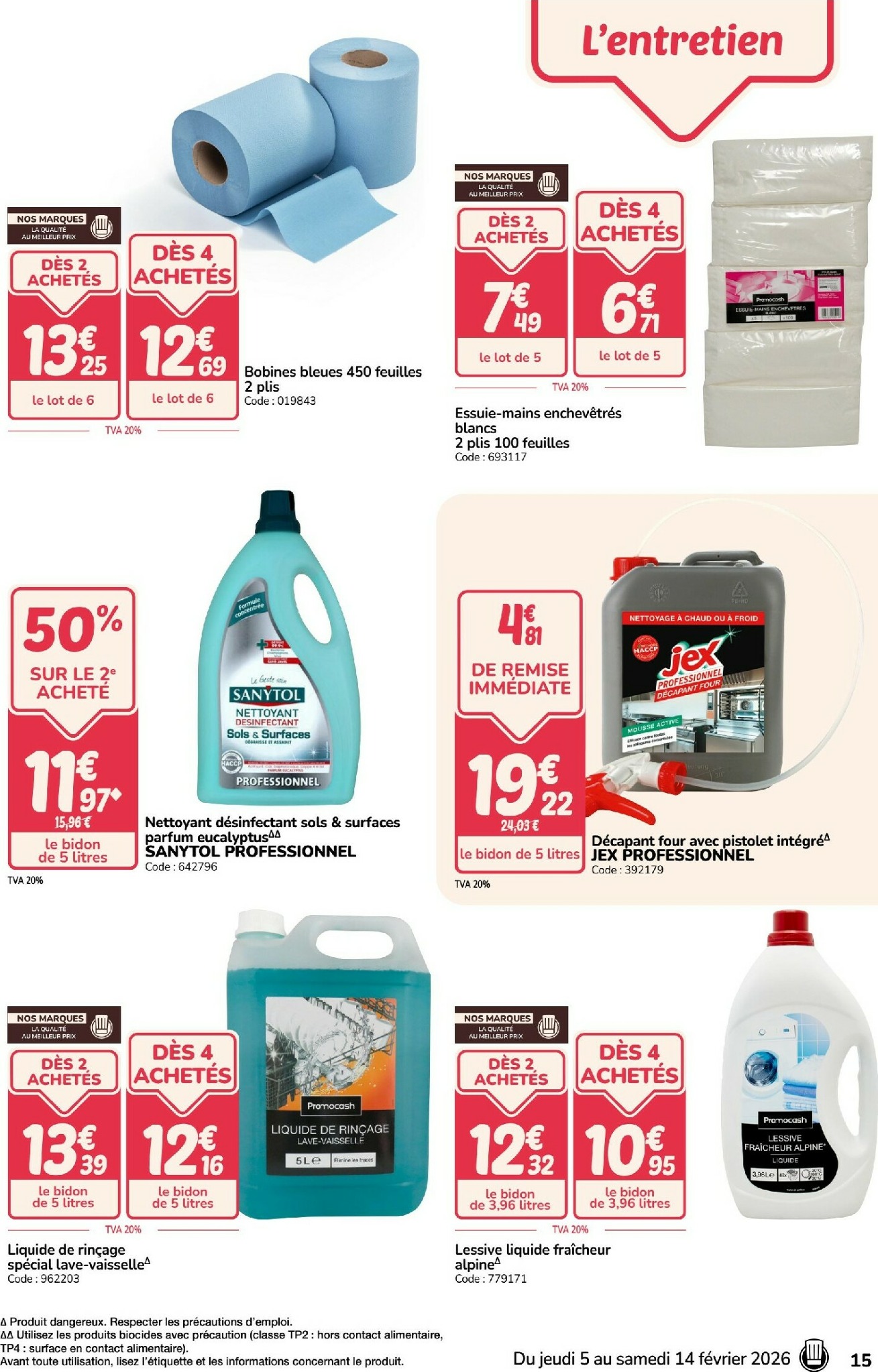 promocash - Catalogue Promocash valable du 05/02/2026 au 14/02/2026 - page: 15
