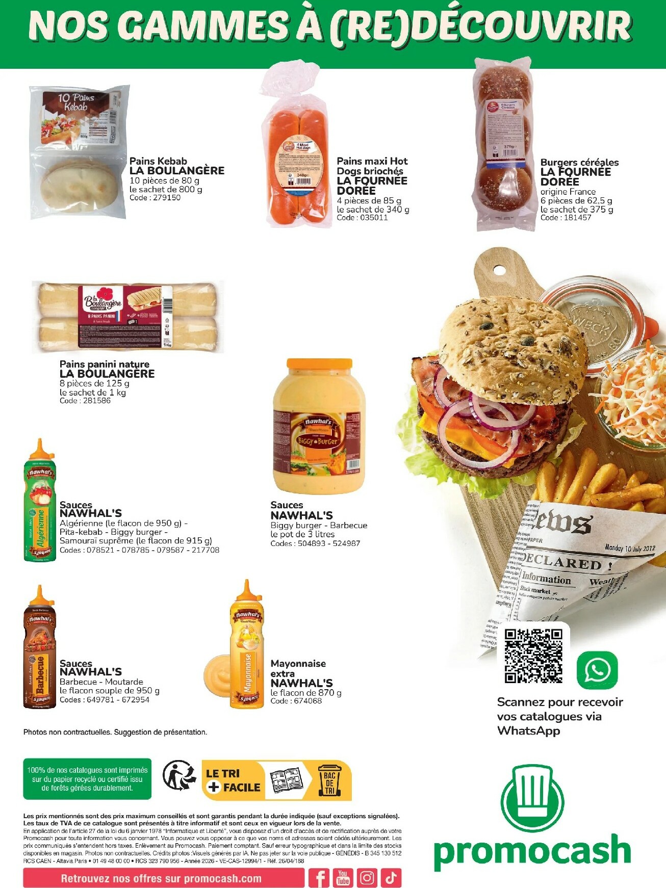 promocash - Catalogue Promocash - Fast Food valable du 02/02/2026 au 28/03/2026 - page: 12