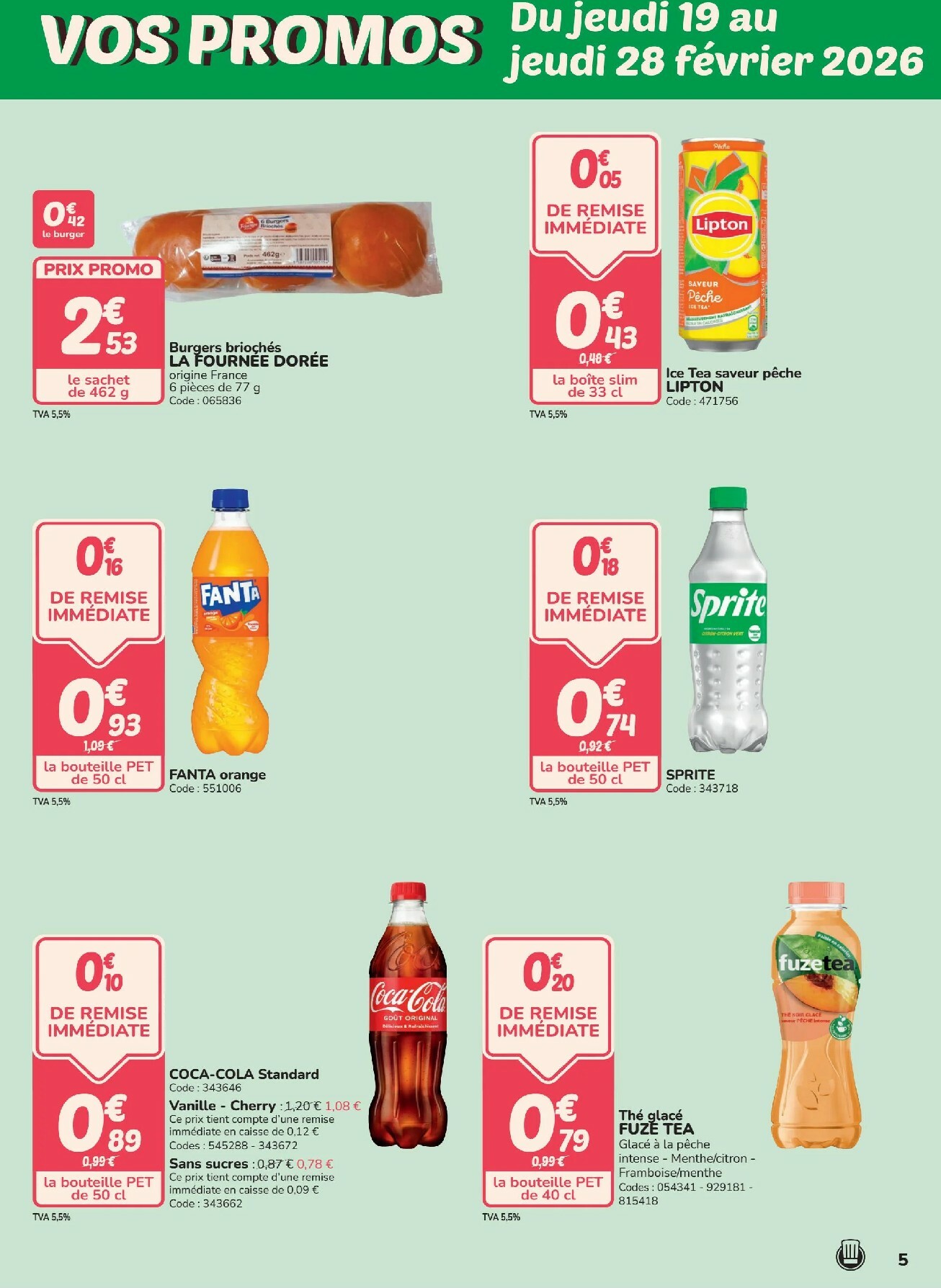 promocash - Catalogue Promocash - Fast Food valable du 02/02/2026 au 28/03/2026 - page: 5