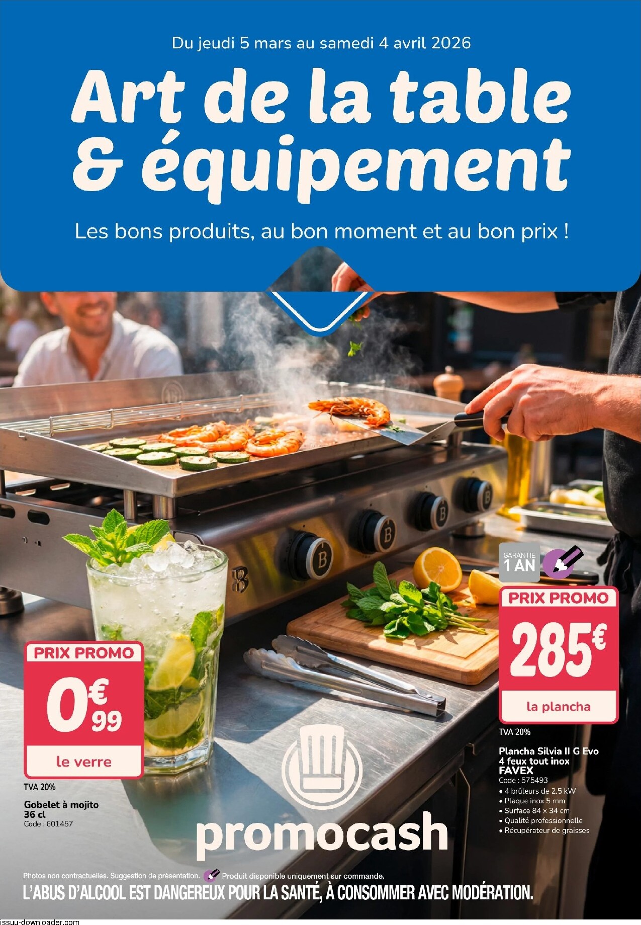 promocash - Catalogue Promocash - Art de la table valable du 05/03/2026 au 04/04/2026