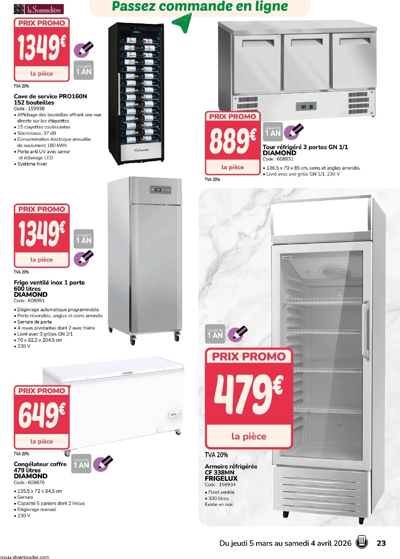 promocash - Catalogue Promocash - Art de la table valable du 05/03/2026 au 04/04/2026 - page: 23