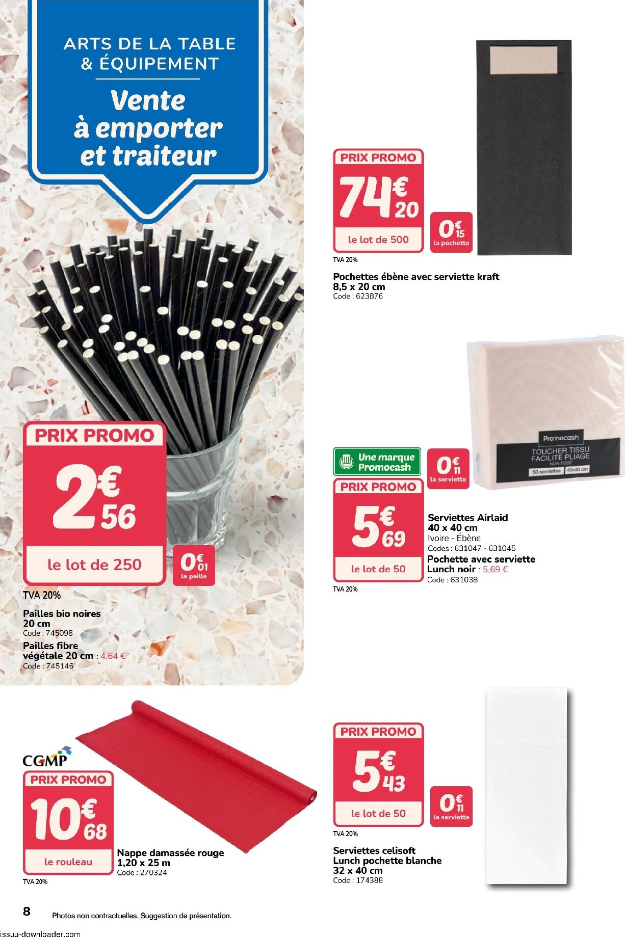 promocash - Catalogue Promocash - Art de la table valable du 05/03/2026 au 04/04/2026 - page: 8