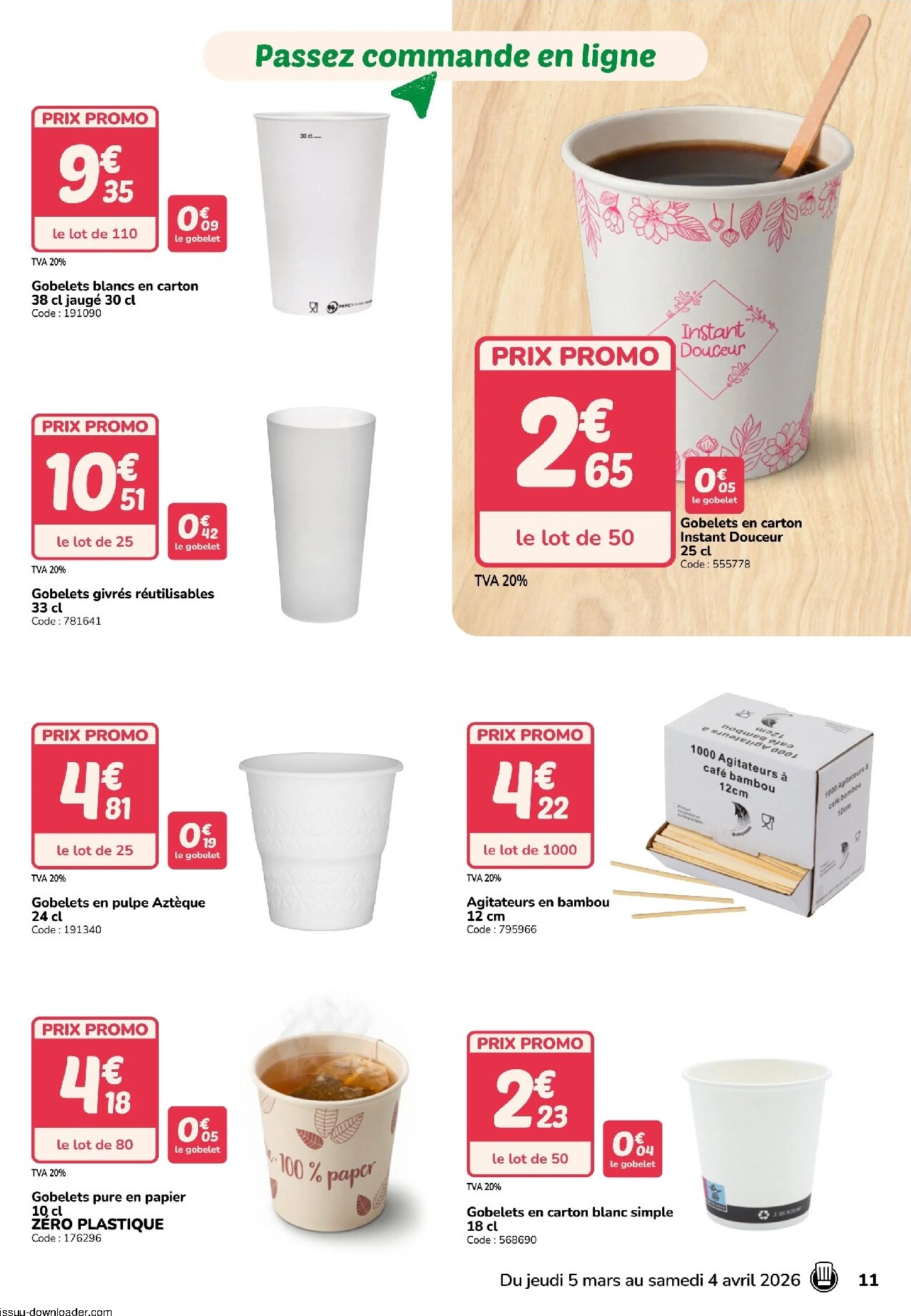 promocash - Catalogue Promocash - Art de la table valable du 05/03/2026 au 04/04/2026 - page: 11