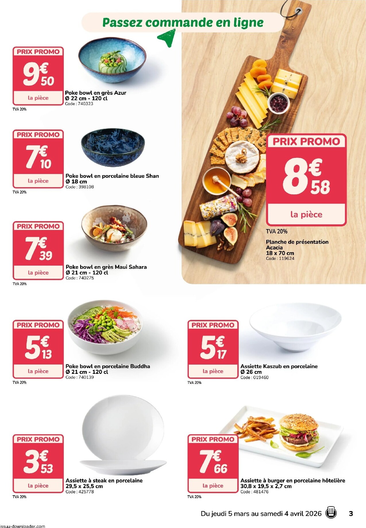 promocash - Catalogue Promocash - Art de la table valable du 05/03/2026 au 04/04/2026 - page: 3