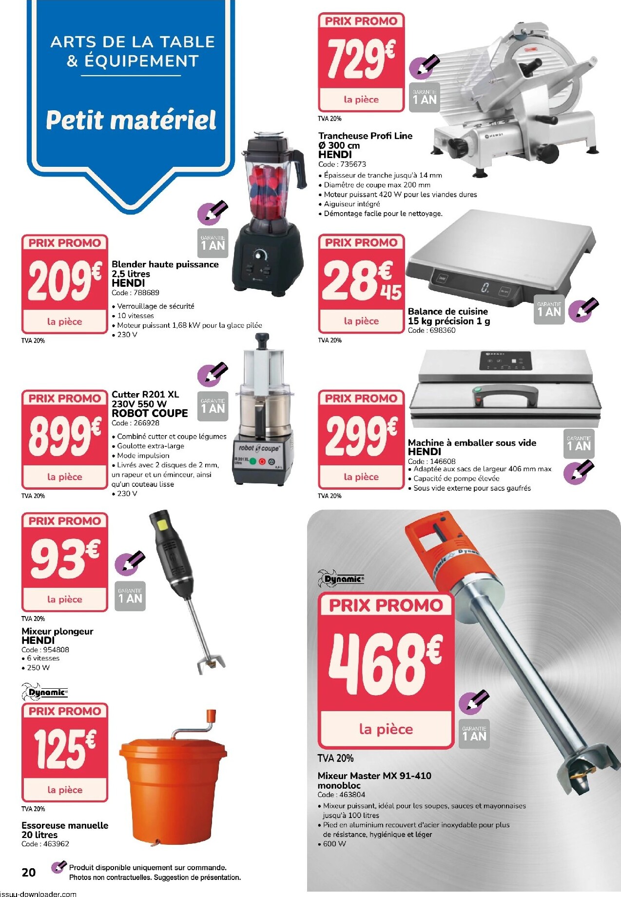 promocash - Catalogue Promocash - Art de la table valable du 05/03/2026 au 04/04/2026 - page: 20