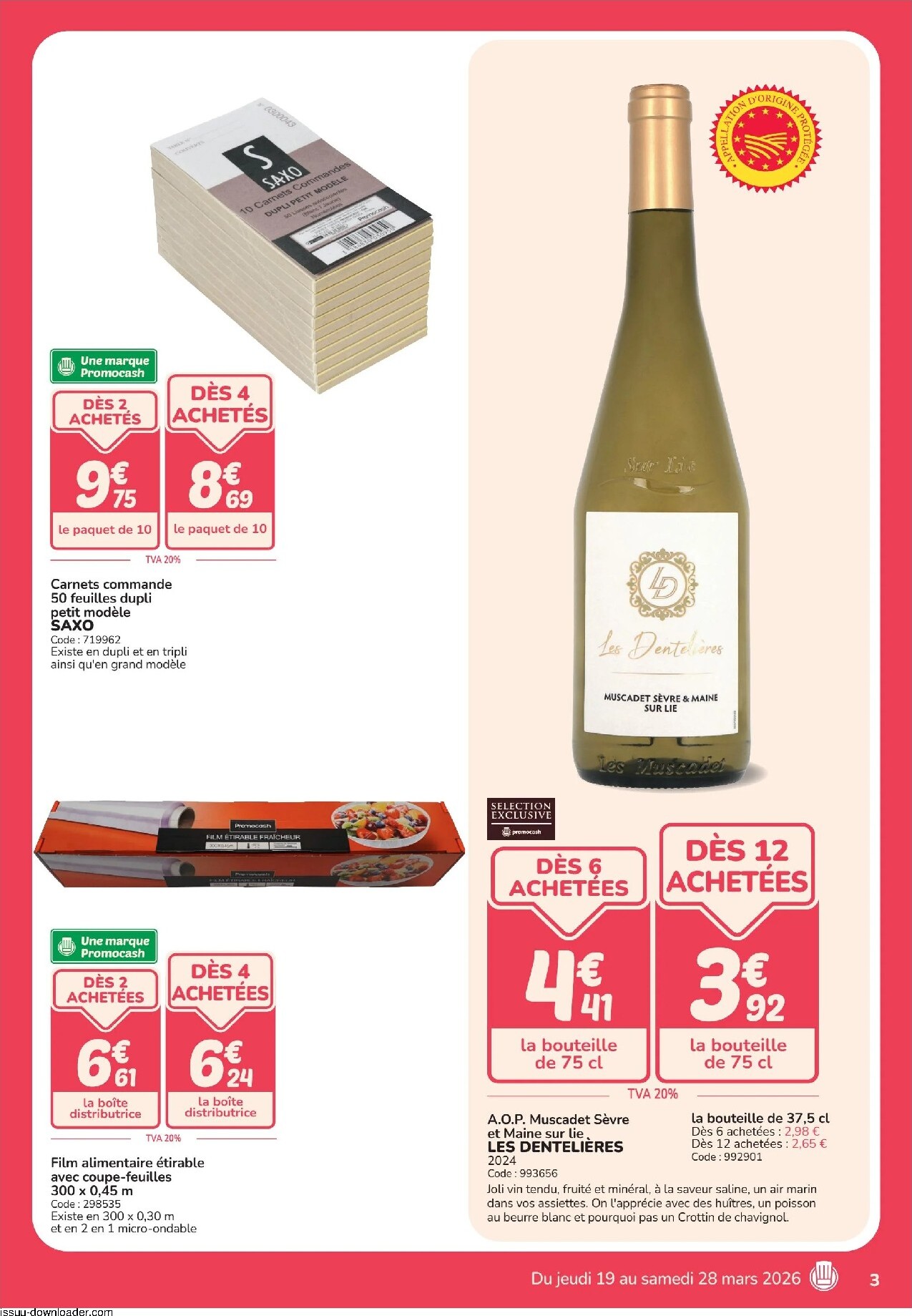 promocash - Catalogue Promocash valable du 19/03/2026 au 28/03/2026 - page: 3