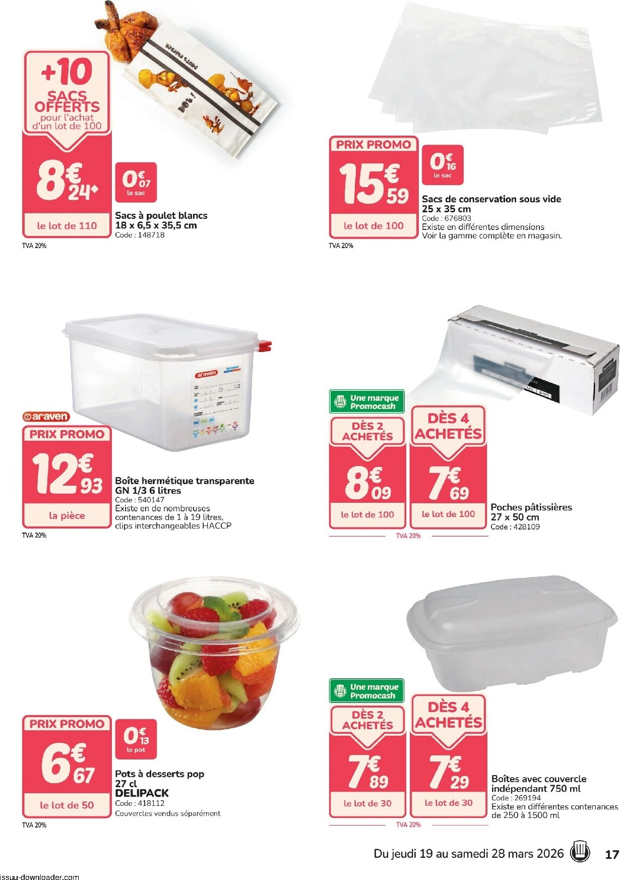 promocash - Catalogue Promocash valable du 19/03/2026 au 28/03/2026 - page: 17