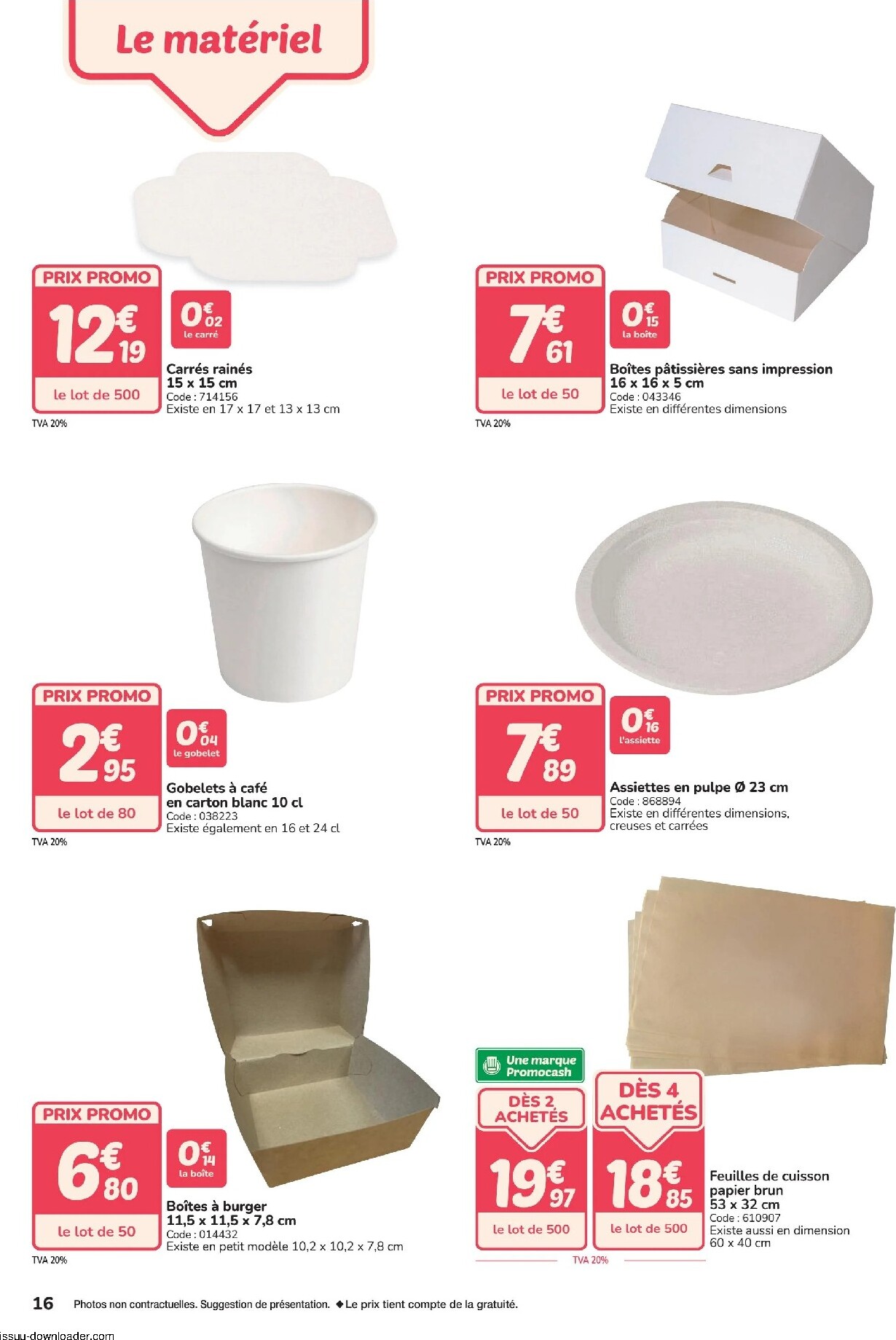 promocash - Catalogue Promocash valable du 19/03/2026 au 28/03/2026 - page: 16