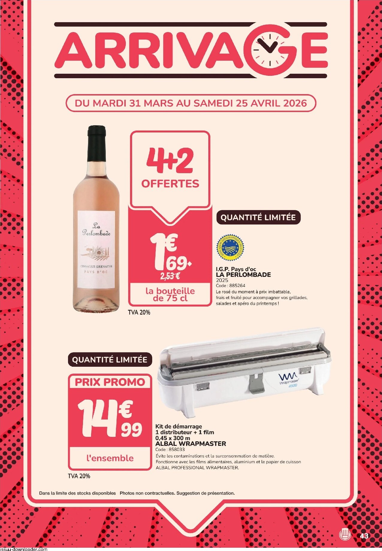 promocash - Catalogue Promocash valable du 31/03/2026 au 25/04/2026 - page: 43