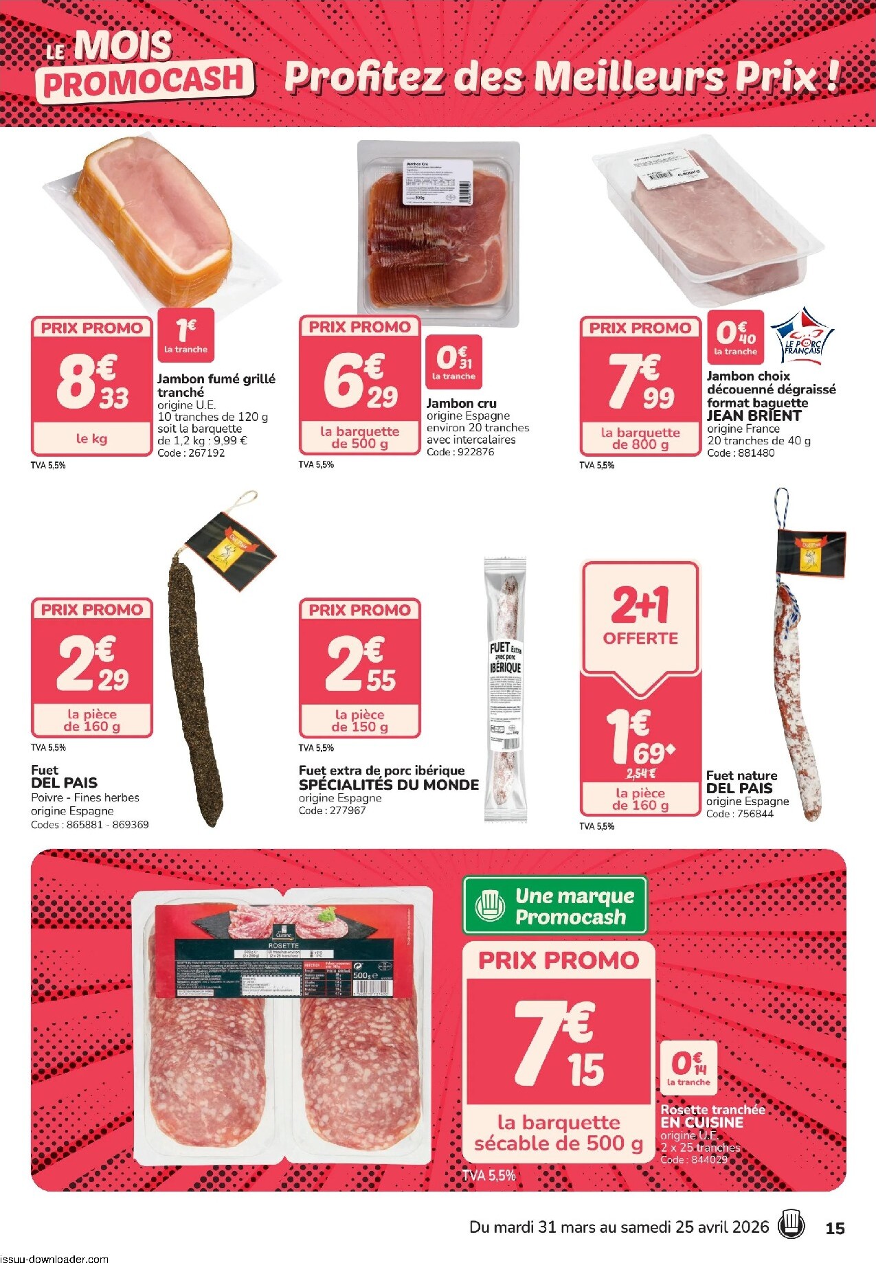 promocash - Catalogue Promocash valable du 31/03/2026 au 25/04/2026 - page: 15