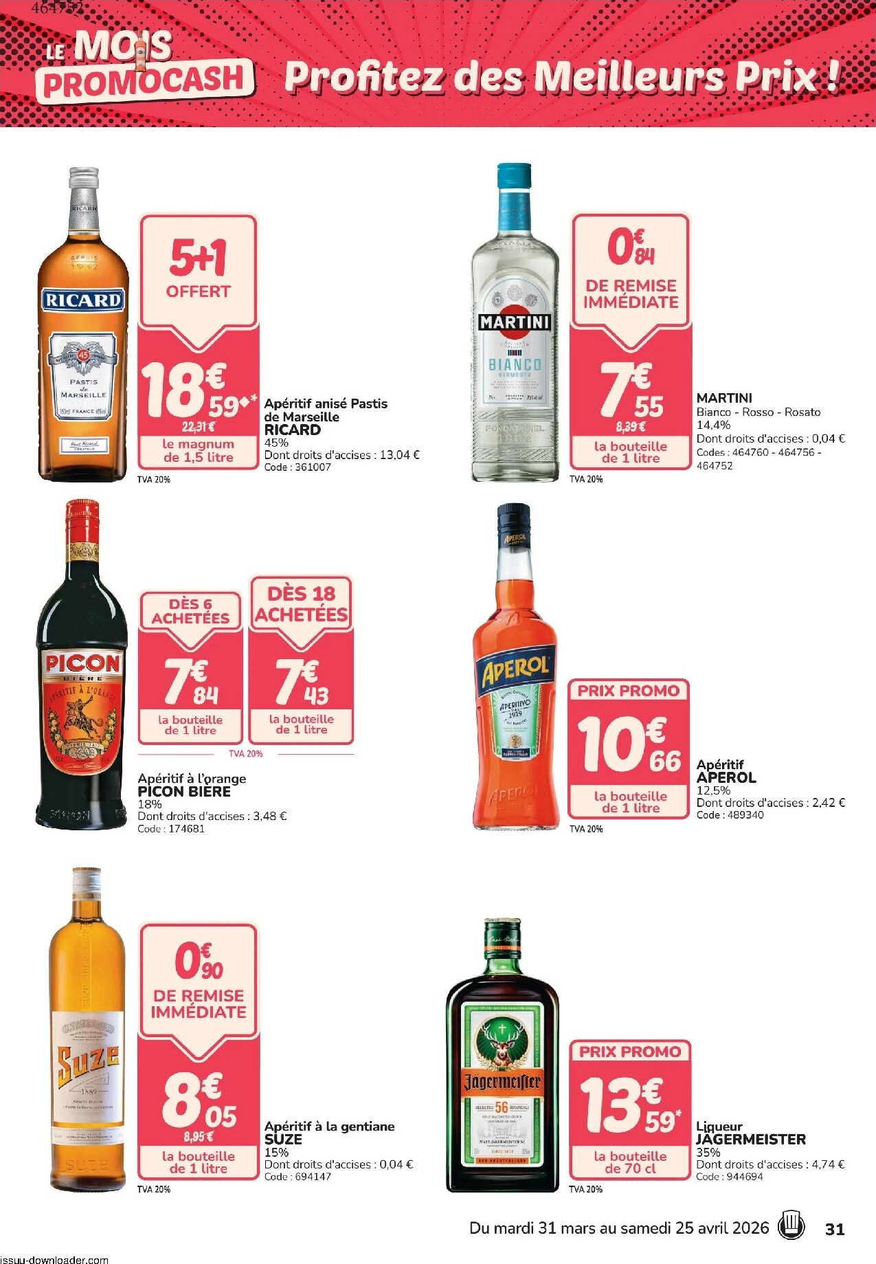 promocash - Catalogue Promocash valable du 31/03/2026 au 25/04/2026 - page: 31