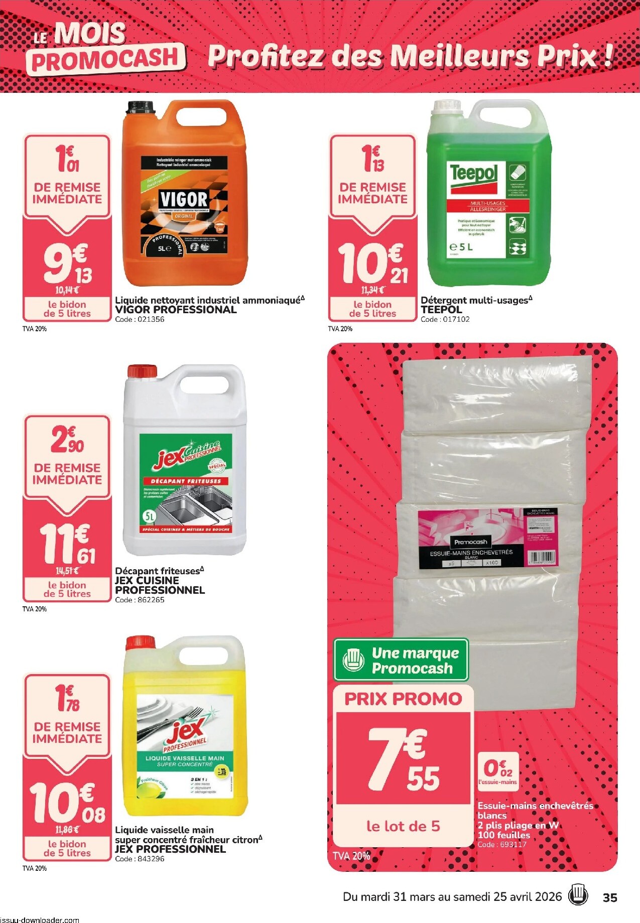 promocash - Catalogue Promocash valable du 31/03/2026 au 25/04/2026 - page: 35
