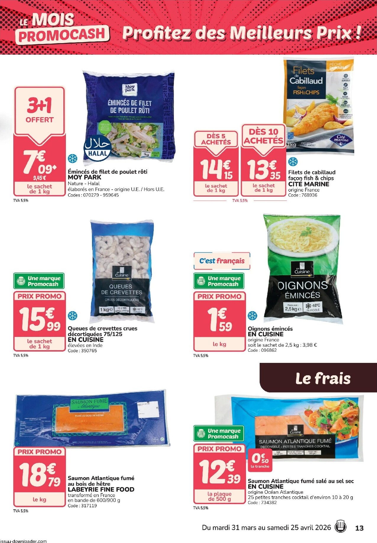 promocash - Catalogue Promocash valable du 31/03/2026 au 25/04/2026 - page: 13