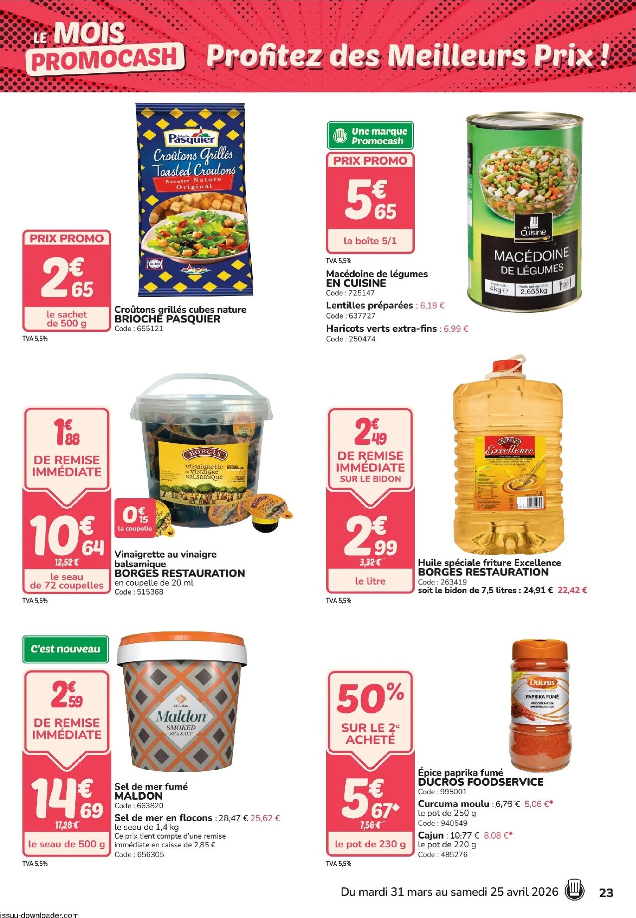 promocash - Catalogue Promocash valable du 31/03/2026 au 25/04/2026 - page: 23