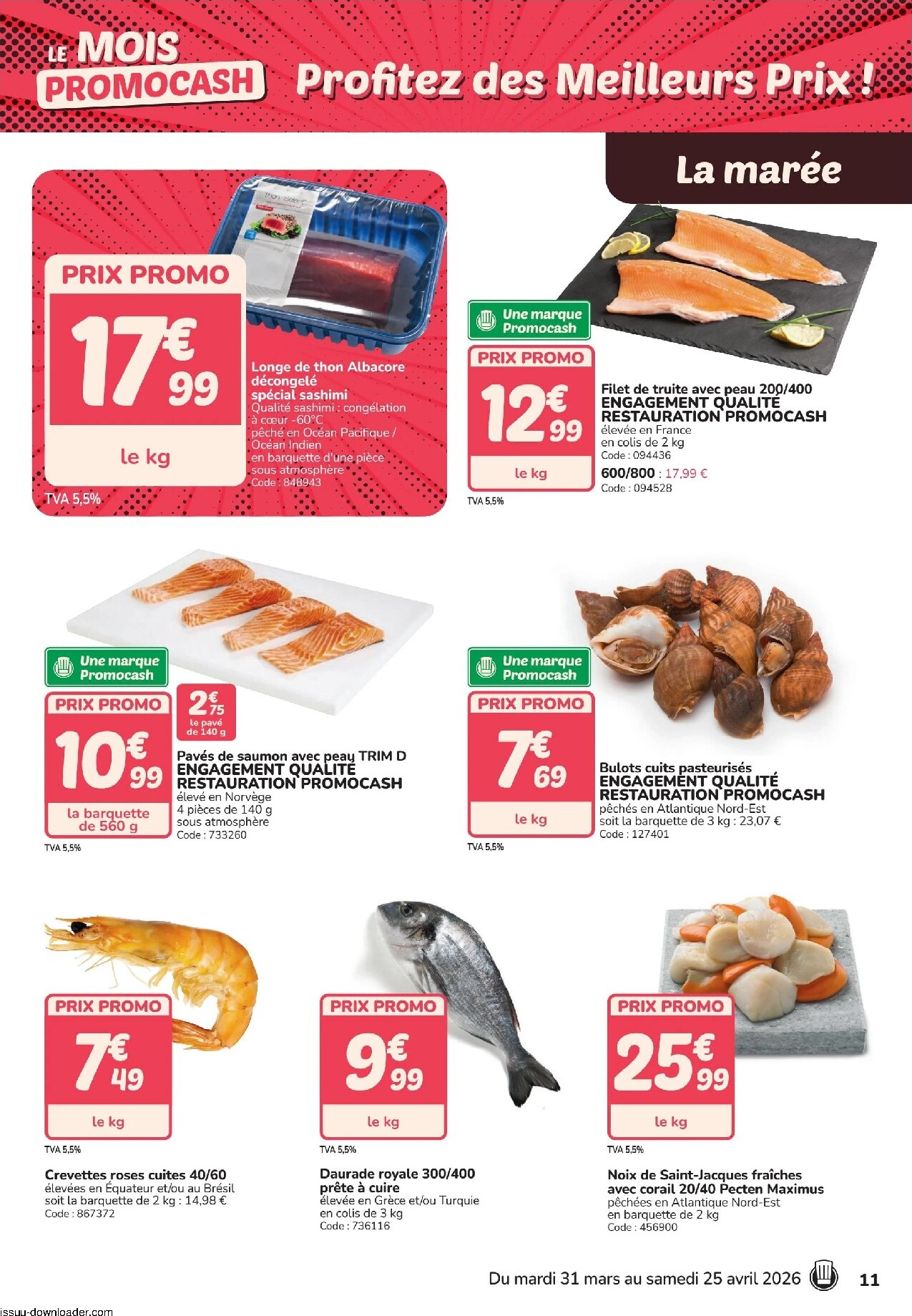 promocash - Catalogue Promocash valable du 31/03/2026 au 25/04/2026 - page: 11