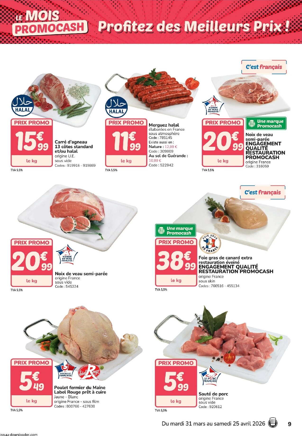 promocash - Catalogue Promocash valable du 31/03/2026 au 25/04/2026 - page: 9