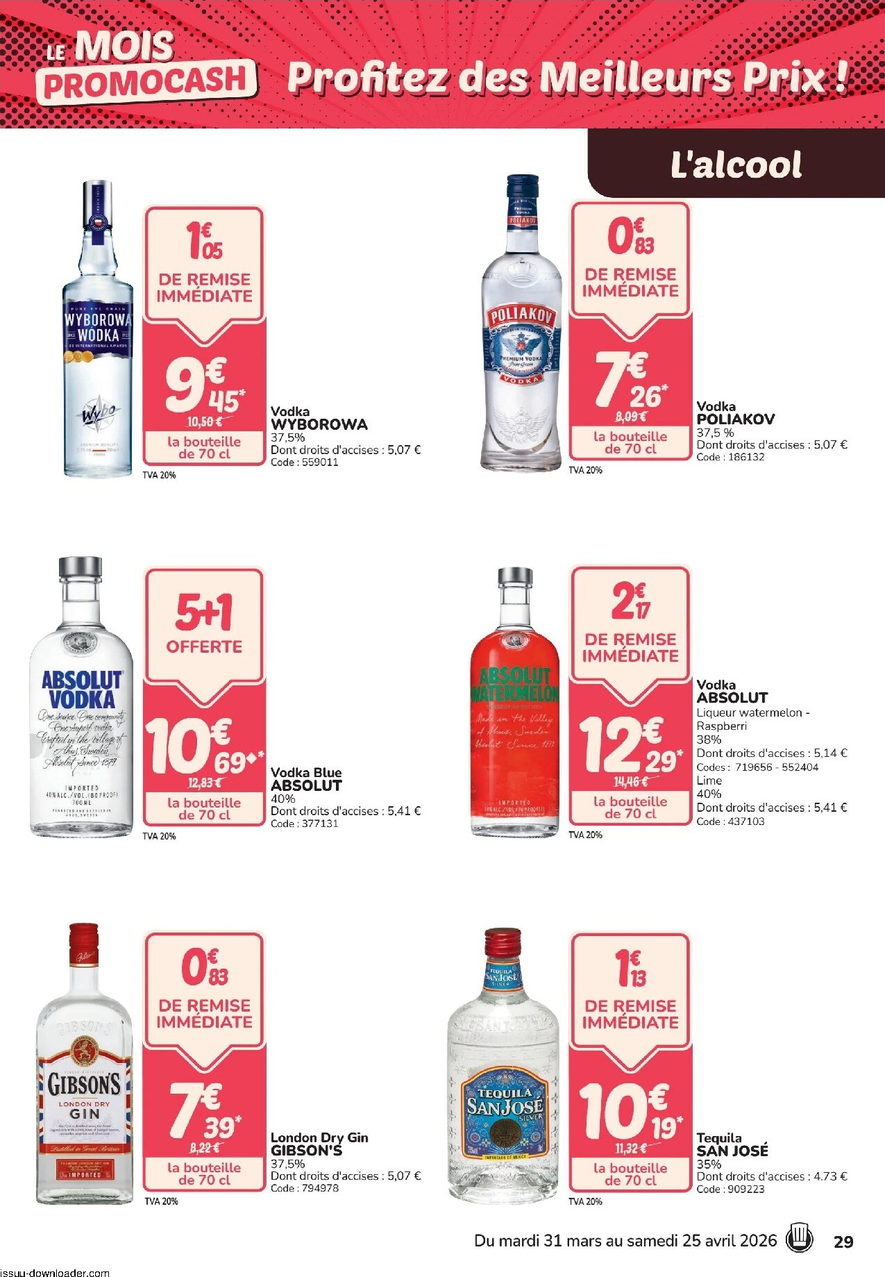 promocash - Catalogue Promocash valable du 31/03/2026 au 25/04/2026 - page: 29