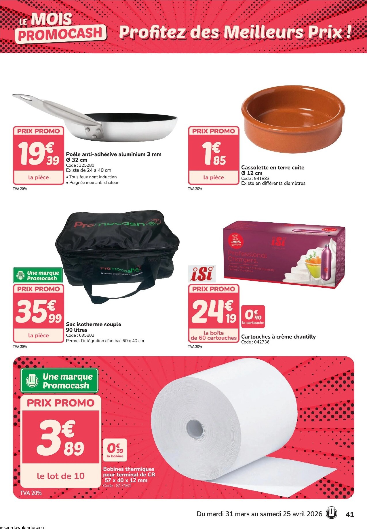 promocash - Catalogue Promocash valable du 31/03/2026 au 25/04/2026 - page: 41