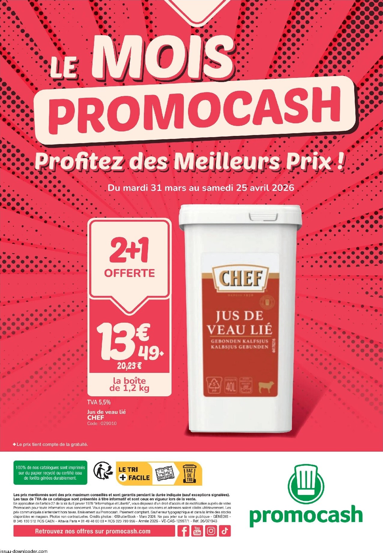 promocash - Catalogue Promocash valable du 31/03/2026 au 25/04/2026 - page: 44