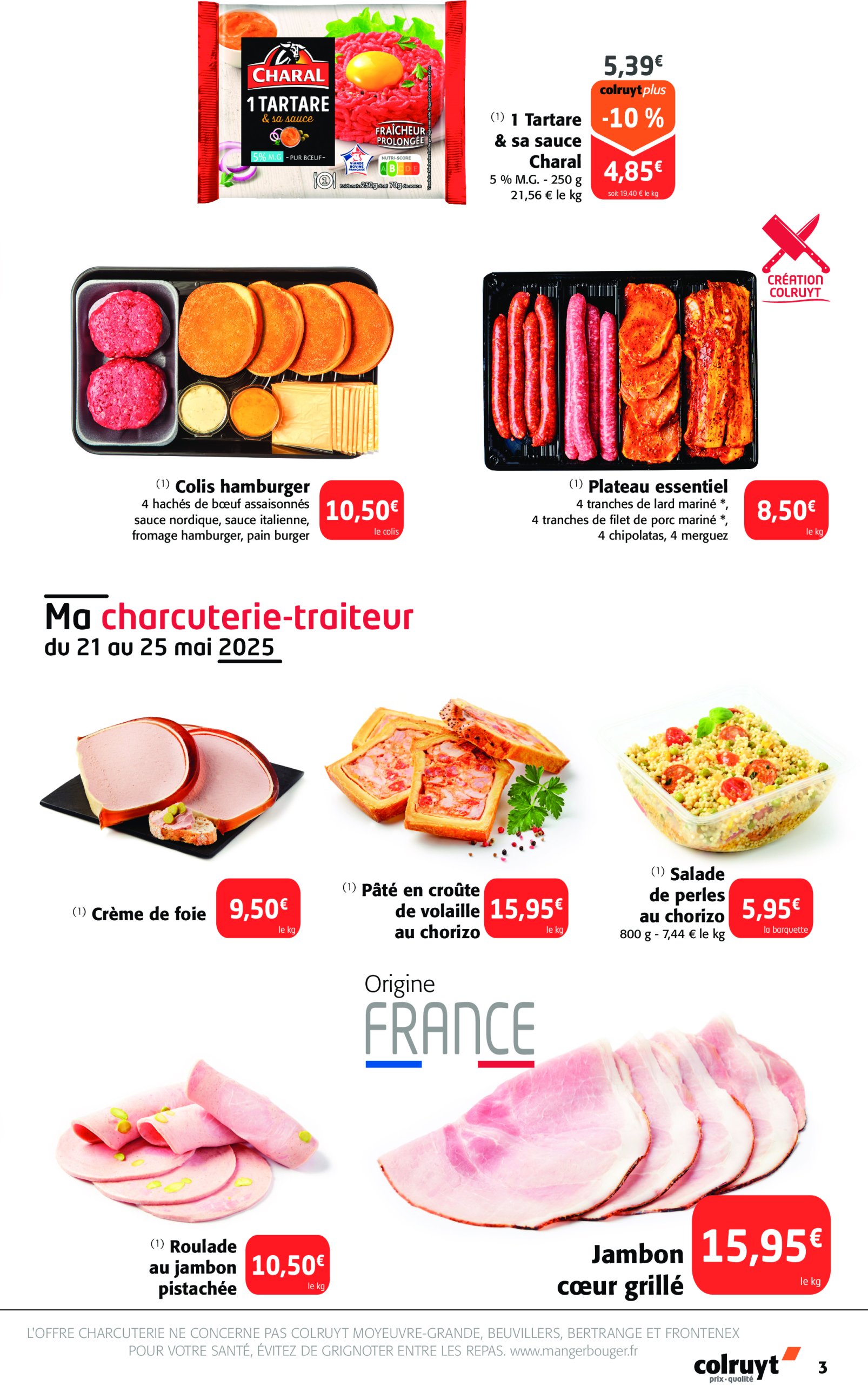 colruyt - Catalogue Colruyt valable dès 21/05 - 01/06 - page: 3