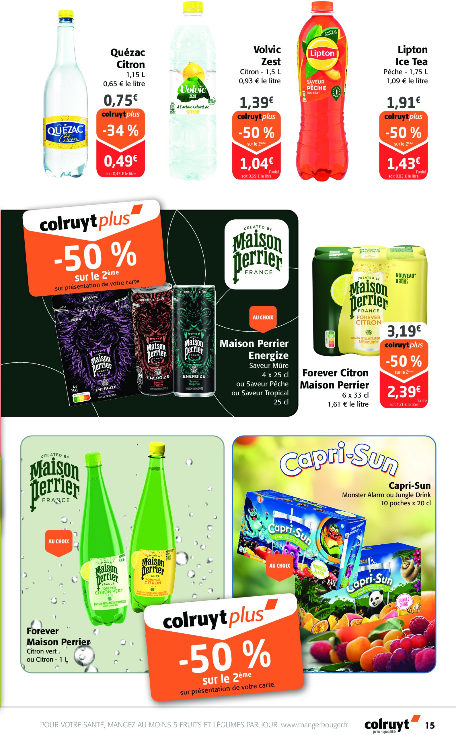 colruyt - Catalogue Colruyt valable dès 21/05 - 01/06 - page: 15