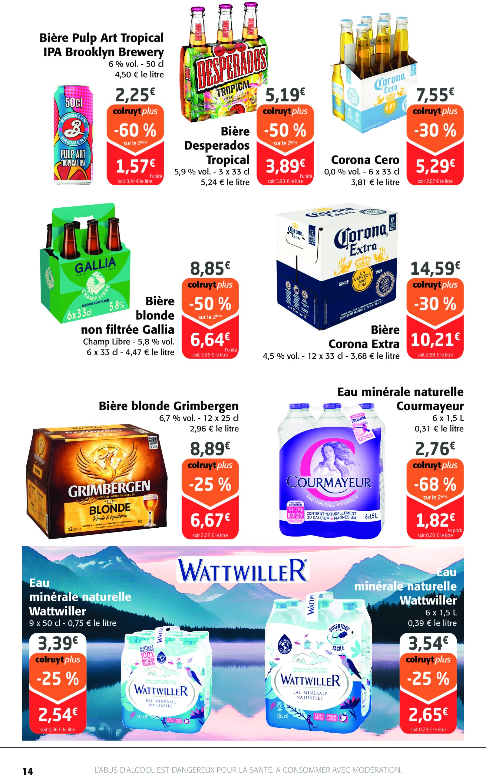 colruyt - Catalogue Colruyt valable du 16/07 au 27/07 - page: 14