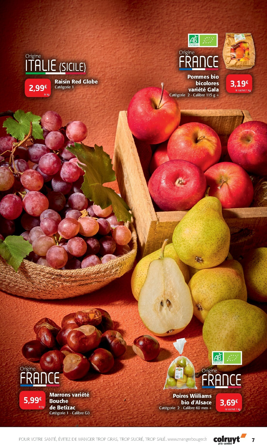 colruyt - Catalogue Colruyt - Une dernière part de soleil… valable du 01/10 au 05/10 - page: 7